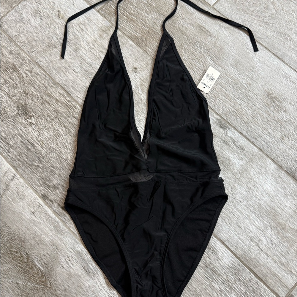 Express Black One-Piece Swimsuit